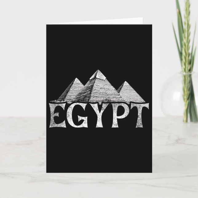 Carte Voyage en Egypte Pyramides de vacances  (Devant)