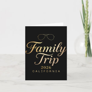Carte Voyage en famille 2026 Californie Week-end 2026 Ét