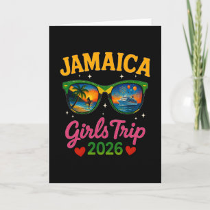 Carte Voyage en Jamaïque pour filles 2026 Famille assort