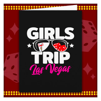 Carte Voyage entre filles à Las Vegas Voyage entre fille