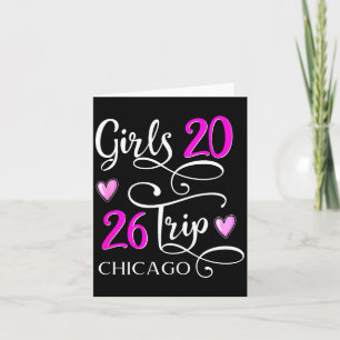 Carte Voyage Groupe de vacances à Chicago