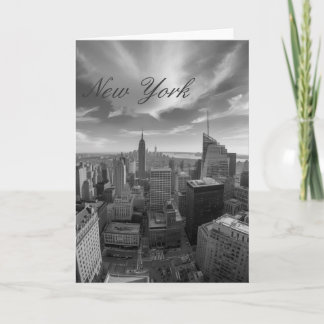 Carte Voyage panoramique à New York 