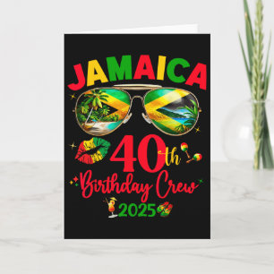 Carte Voyage pour les 50 ans de Jamaïque 2025 