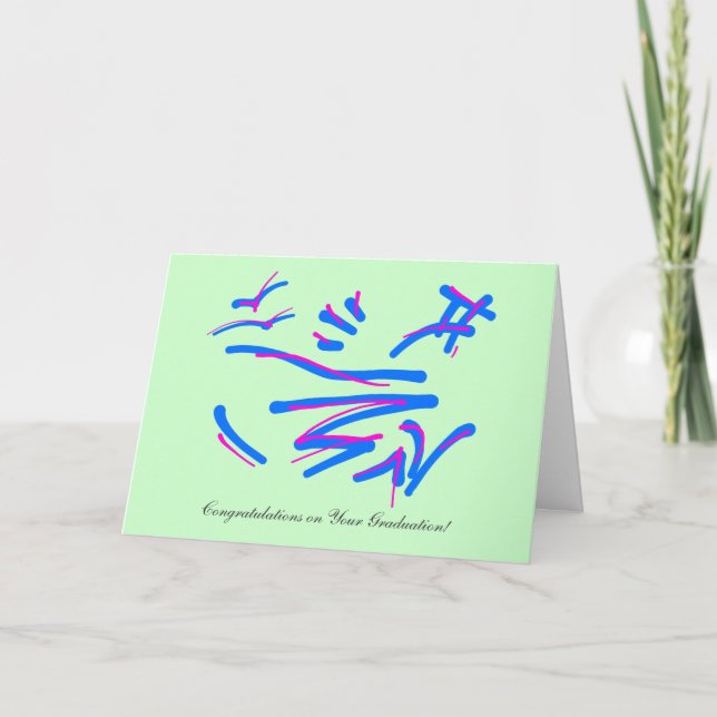 Carte Voyages sont des rivières, Félicitations pour la g (Devant)