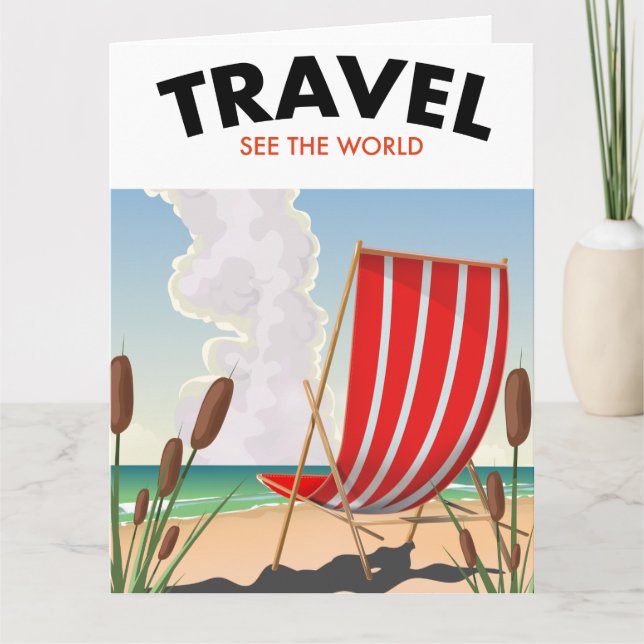 Carte Voyagez, découvrez le monde (Devant)