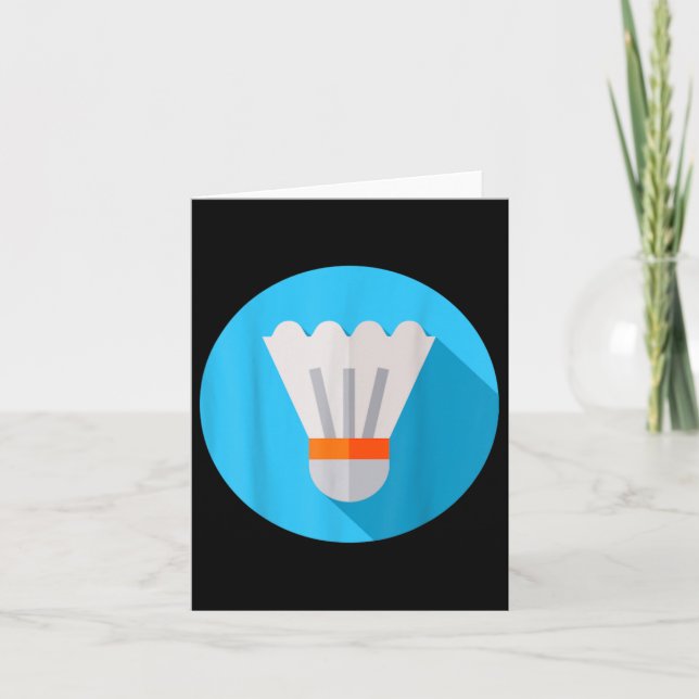 Carte Vraiment comme Volant de badminton Birdie 8 (Devant)