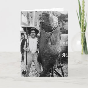 Carte Vrais grands poissons, les années 1900 tôt