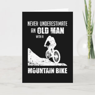 Carte VTT Vélo Sous-estimer Cadeau