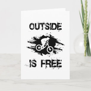 Carte VTT VTT VTT VTT Idée cadeau vélo