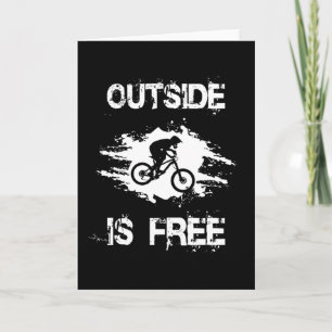 Carte VTT VTT VTT VTT Idée cadeau vélo