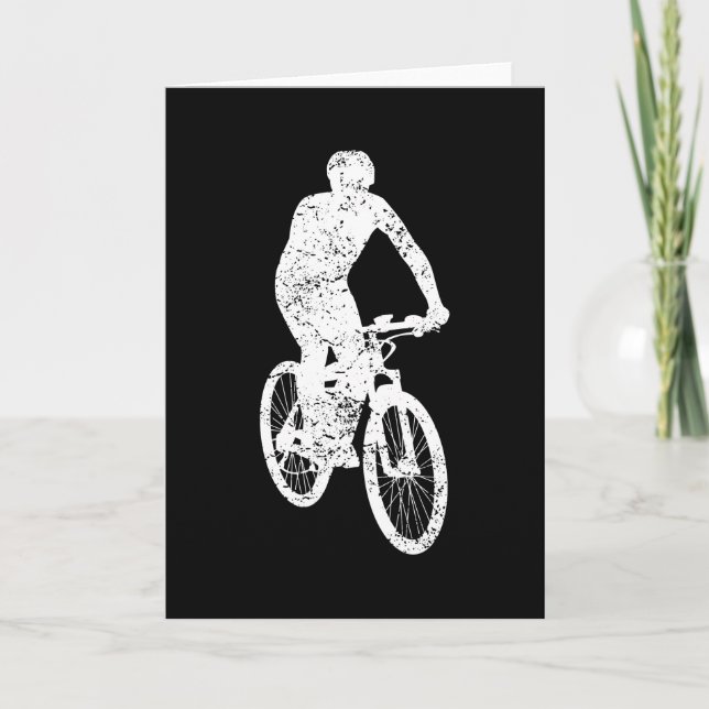 Carte VTT VTT VTT VTT VTT VTT VTT Retro Cadeau (Devant)