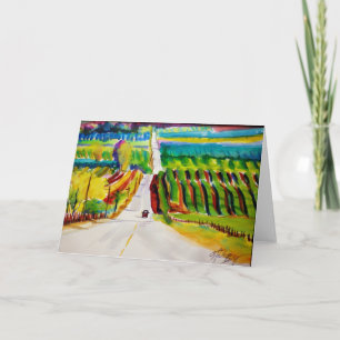 Carte "Vue au-dessus de colline de Lewis "