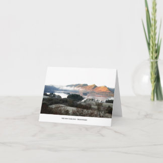 Carte Vue de Castlehead - Derwentwater, Lake District