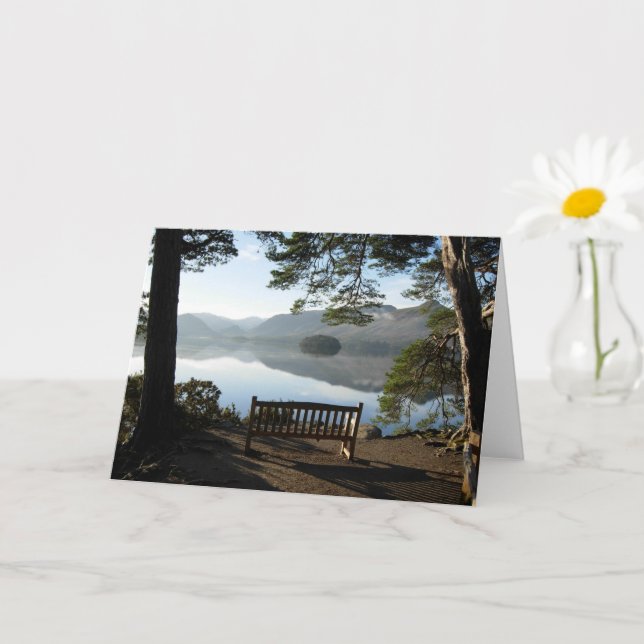 Carte Vue de Friar's Crag - Derwentwater (Petite plante)