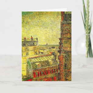 Carte Vue de Paris depuis la chambre de Vincent par Vinc