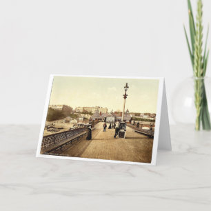 Carte Vue depuis la jetée, I., Sud-sur-mer, Angleterre o