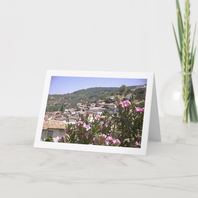 Carte Vue des fleurs (Devant)