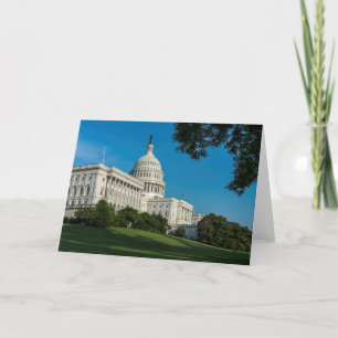 Carte Vue occidentale de bâtiment de capitol