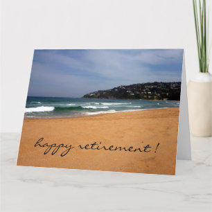 Carte vue plage grand