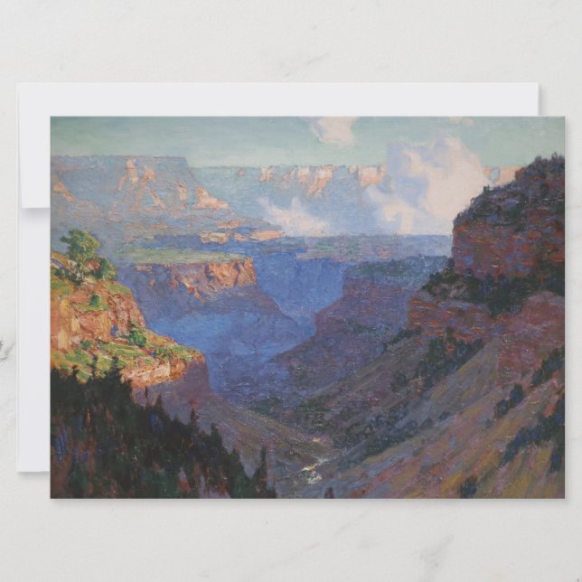 Carte Vue sur le Grand Canyon (par E.H. Potthast) (Devant)