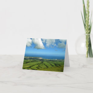 Carte Vue sur Praia da Vitoria : Terceira