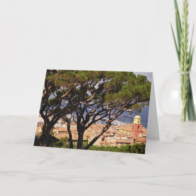 Carte Vue sur Saint-Tropez (Devant)