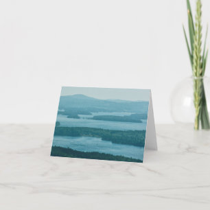 Carte Vue sur Winnipesaukee