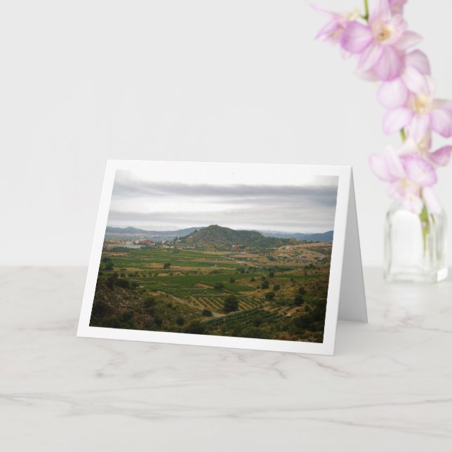 Carte Vues de Lliria, Valence, Espagne (Orchidée)