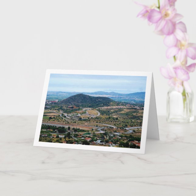 Carte Vues de Lliria, Valence, Espagne (Orchidée)