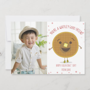 Carte Waffe Good Friend Photo Classroom Valentine