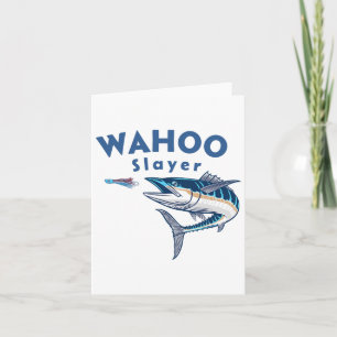 Carte Wahoo Slayer Eau salée Pêche Wahoo