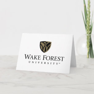Carte Wake Forest University Wordmark