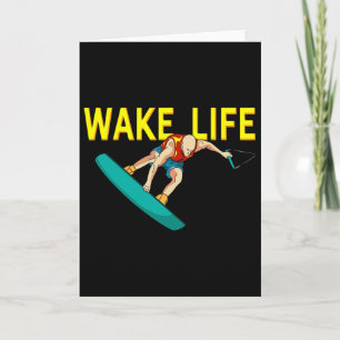 Carte Wake Life Surfing et wakeboard sports nautiques