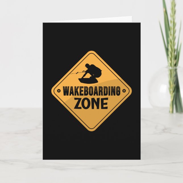 Carte Wakeboard Wakeboard Zone Wake Wakeboard Wakeboard (Devant)
