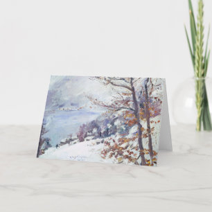 Carte Walchensee en hiver   Lovis Corinth
