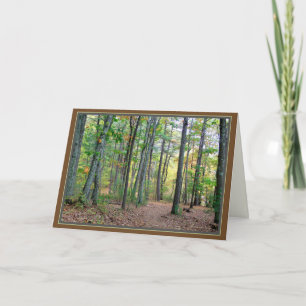 Carte Walden Woods : Une promenade matinale est une béné