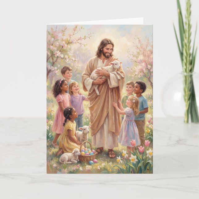 Carte Walking with the Savior Easter Card (Devant)