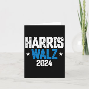 Carte Walz 2024 Nous ne rentrons pas Kamala Harris Vp Wa