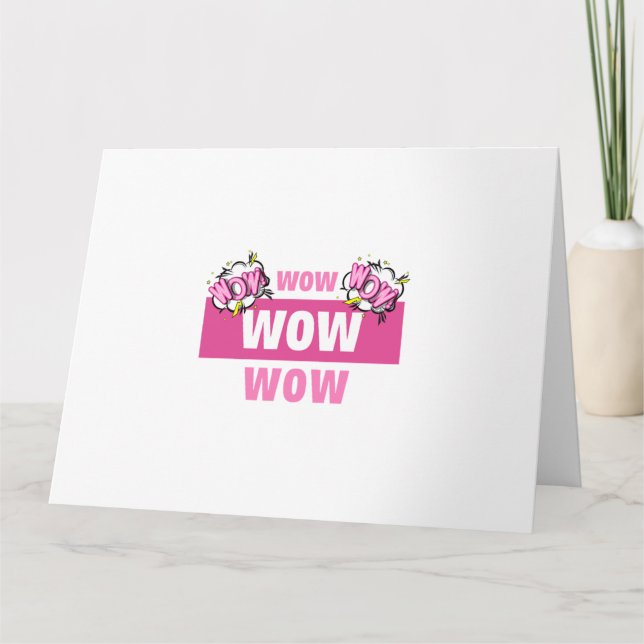 Carte waouh jour gratuit Classique (Devant)