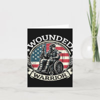 Warrior Blessé Héros américain Vétérinaire Soutien