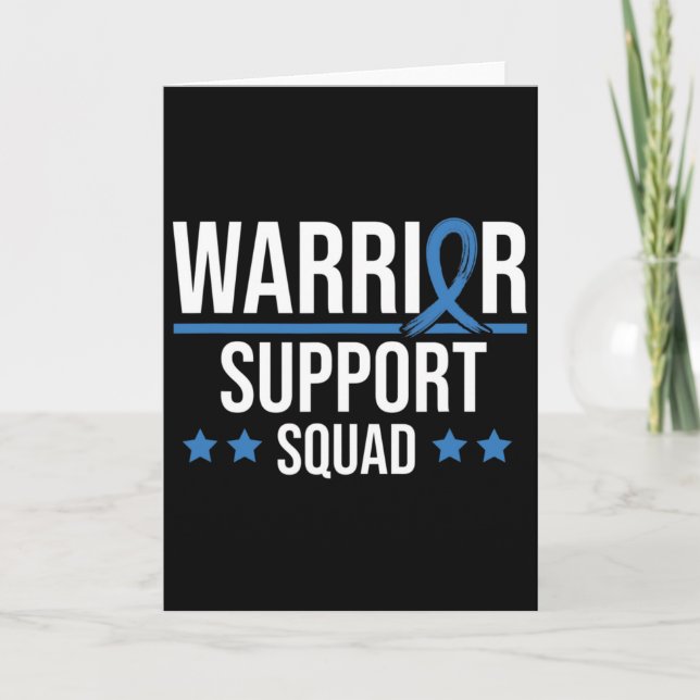 Carte Warrior Support Squad Diabetes Awareness  (Devant)