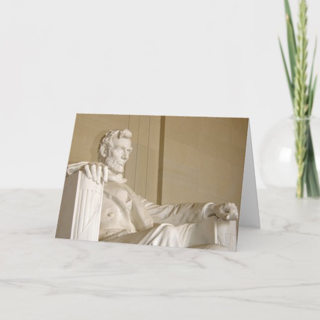 Carte Washington, C.C, le Lincoln Memorial (Devant)