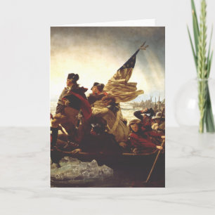 Carte Washington Crossing the Delaware par Emanuel Leutz