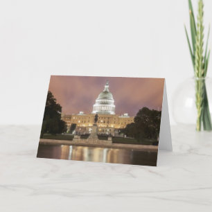 Carte Washington DC, bâtiment de capitol