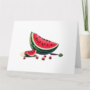Carte Watermelon Palestine