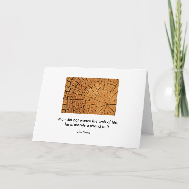 Carte Web de la vie (Devant)