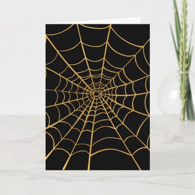 Carte Web Gold et Black Spider (Devant)