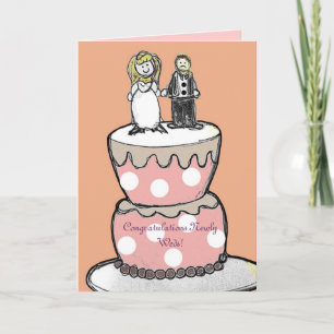 Carte Wedding Card, Congratulations Newly Weds !