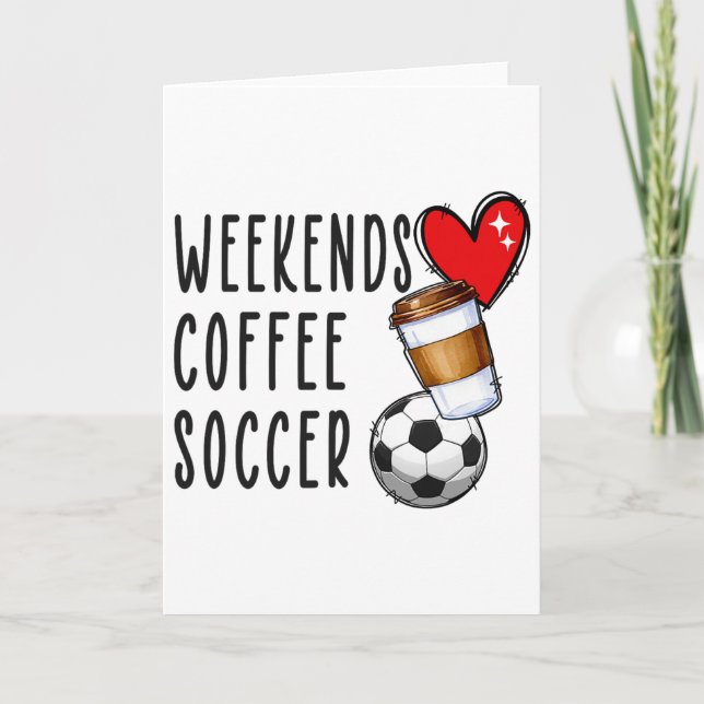 Carte Week-ends Café Football  (Devant)