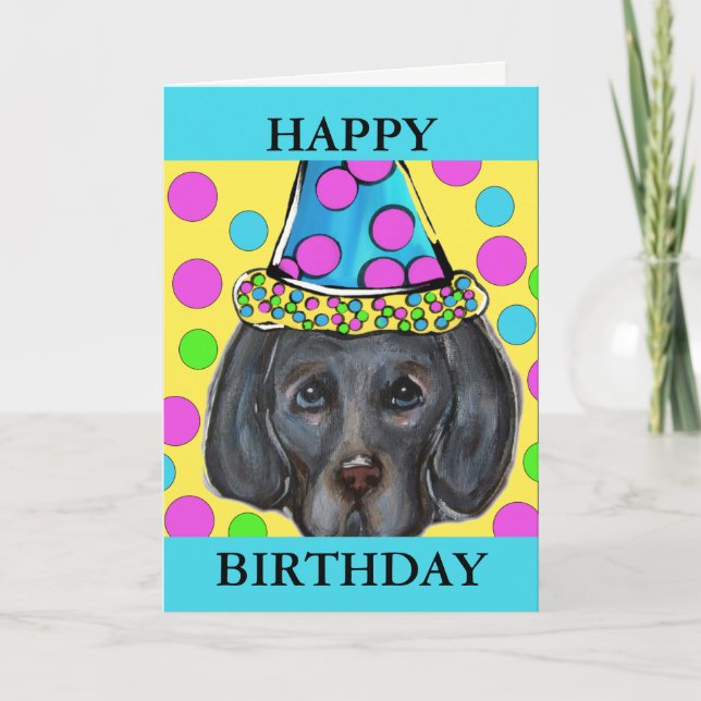 CARTE WEIMARANA (Devant)